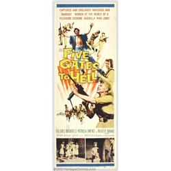 Five Gates to Hell (20th Century Fox, 1959). Insert (14" X 36")