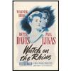Image 1 : Watch On The Rhine (Warner Brothers, 1943). One Sheet (27" X 41")