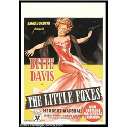 Little Foxes (RKO, 1941). ) Australian One Sheet (27" X 40")