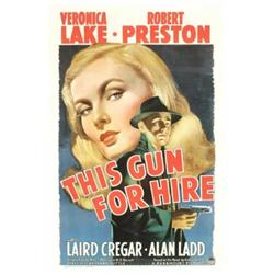 This Gun For Hire (Paramount, 1942). One Sheet (27" X 41")