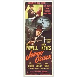 Johnny O'Clock (Columbia, 1947). Insert (14" X 36")