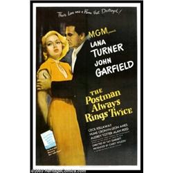 The Postman Always Rings Twice (MGM, 1946). One Sheet (27" X 41"). James M