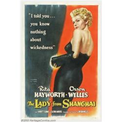 Lady From Shanghai (1948 Columbia). One Sheet (27" X 41")