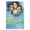 Image 1 : The Stranger (RKO, 1946). One Sheet (27" X 41")