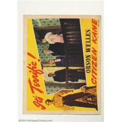 Citizen Kane (RKO, 1941). Lobby Card (11" X 14")