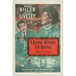 I Know Where I'm Going (Rank, 1945). One Sheet (27" X 41")
