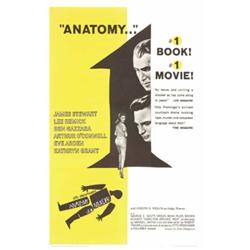 Anatomy of a Murder (Columbia, 1959). One Sheet (27" X 41")