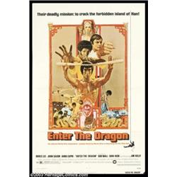Enter the Dragon (Warner Brothers, 1973). One Sheet (27" X 41")