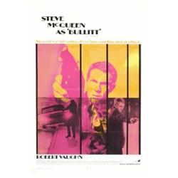 Bullitt (Warner Brothers, 1968). International One Sheet (27" X 41")