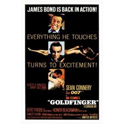 Goldfinger (United Artists, 1964). One Sheet (27" X 41")