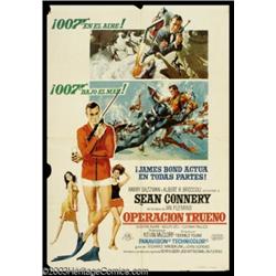 Thunderball (United Artists, 1965). Spanish One Sheet (27" X 40")