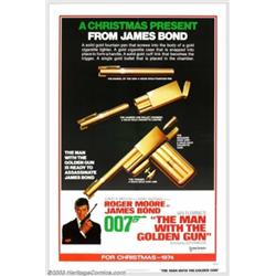Man With the Golden Gun (United Artists, 1974). Advance One Sheet (27" X 41")