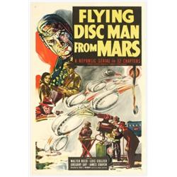 Flying Disc Man From Mars (Republic, 1950). One Sheet (27" X 41")