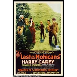 Last of the Mohicans (Mascot, 1932). One Sheet (27" X 41")
