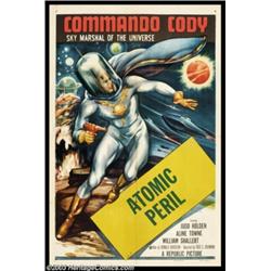 Commando Cody (Republic, 1953). One Sheet (27" X 41")