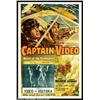 Image 1 : Captain Video (Columbia, 1951). Chapter 15 "Video vs Vultura" One Sheet (27" X 41")