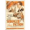 Image 1 : Stranger Than Fiction (Universal, 1934). One Sheet (27" X 41")