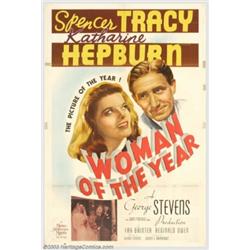 Woman of the Year (MGM, 1942). One Sheet (27" X 41")
