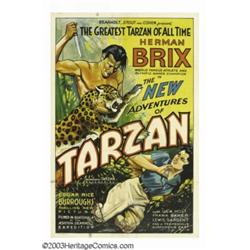 The New Adventures of Tarzan (Burroughs-Tarzan-Enterprise, 1935). One Sheet (27" X 41")