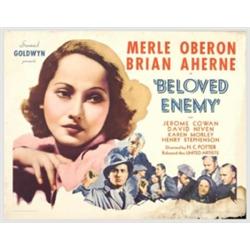 Beloved Enemy (United Artists, 1936). Half Sheet (22" X 28")