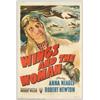 Image 1 : Wings and the Woman (RKO, 1942). One Sheet (27" X 41")