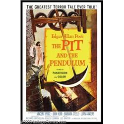 Pit and the Pendulum, The (American International, 1961). One Sheet (27" X 41")