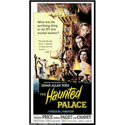 Haunted Palace, The (American International, 1963). Three Sheet (41" X 81"). Loosely based on H