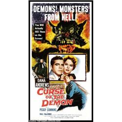 Curse of the Demon (Columbia, 1957). Three Sheet (41" X 81")