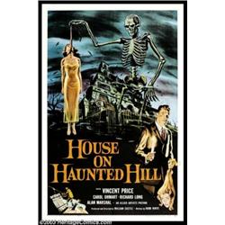 House on Haunted Hill (Allied Artists, 1959). One Sheet (27" X 41")