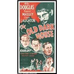 Old Dark House, The (Universal, R-1939). Three Sheet (41" X 81")
