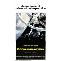 2001: A Space Odyssey (MGM, 1968). Three Sheet (41" X 81")