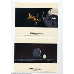 2001: A Space Odyssey (MGM, 1968). (10) British Front of House Color Stills (8" X 10")