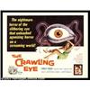 Image 1 : Crawling Eye, The (DCA, 1958). Half Sheet (22" X 28")
