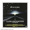 Image 1 : Close Encounters of the Third Kind (Columbia, 1977). Six Sheet (81" X 81")
