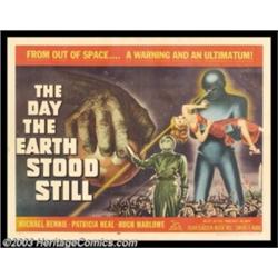 Day the Earth Stood Still (20th Century Fox, 1951). Half Sheet (22" X 28")