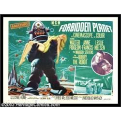 Forbidden Planet (Loews - MGM, 1956). Style B Half Sheet (22" X 28")