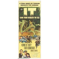 It Came From Beneath the Sea (Columbia, 1955). Insert (14" X 36")