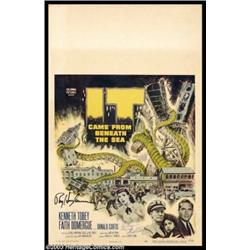 It Came From Beneath the Sea (Columbia, 1955). Window Card (14" X 22")