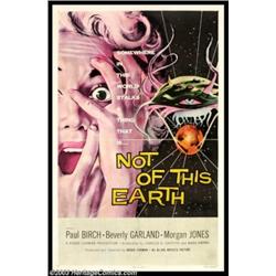 Not of this Earth (Allied Artists, 1957). One Sheet (27" X 41")