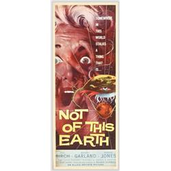 Not of this Earth (Allied Artists, 1957). Insert (14" X 36")