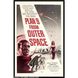 Plan 9 From Outer Space (DCA, 1959). One Sheet (27" X 41")