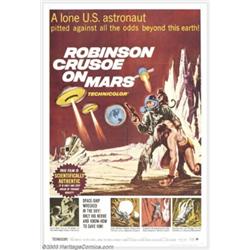 Robinson Crusoe On Mars (Paramount, 1964). One Sheet (27" X 41")