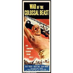 War of the Colossal Beast (American International, 1958). Insert (14" X 36")