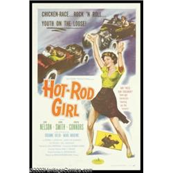 Hot Rod Girl (American International, 1956). One Sheet (27" X 41")