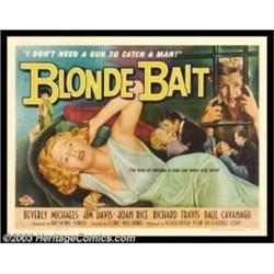 Blonde Bait (Associated Film Releasing Corp., 1956). Half Sheet (22" X 28")