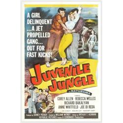 Juvenile Jungle (Republic, 1958). One Sheet (27" X 41")