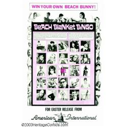 Beach Blanket Bingo (AIP, 1965). Special One Sheet (27" X 41")