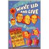 Image 1 : Wake Up and Live (20th Century Fox, 1937). (40" X 60") Silk Screen