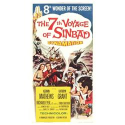 The 7th Voyage of Sinbad (Columbia, 1958). Three Sheet (41" X 81")
