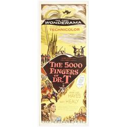 The Five Thousand Fingers of Dr. T (Columbia, 1953). Insert (14" X 36")